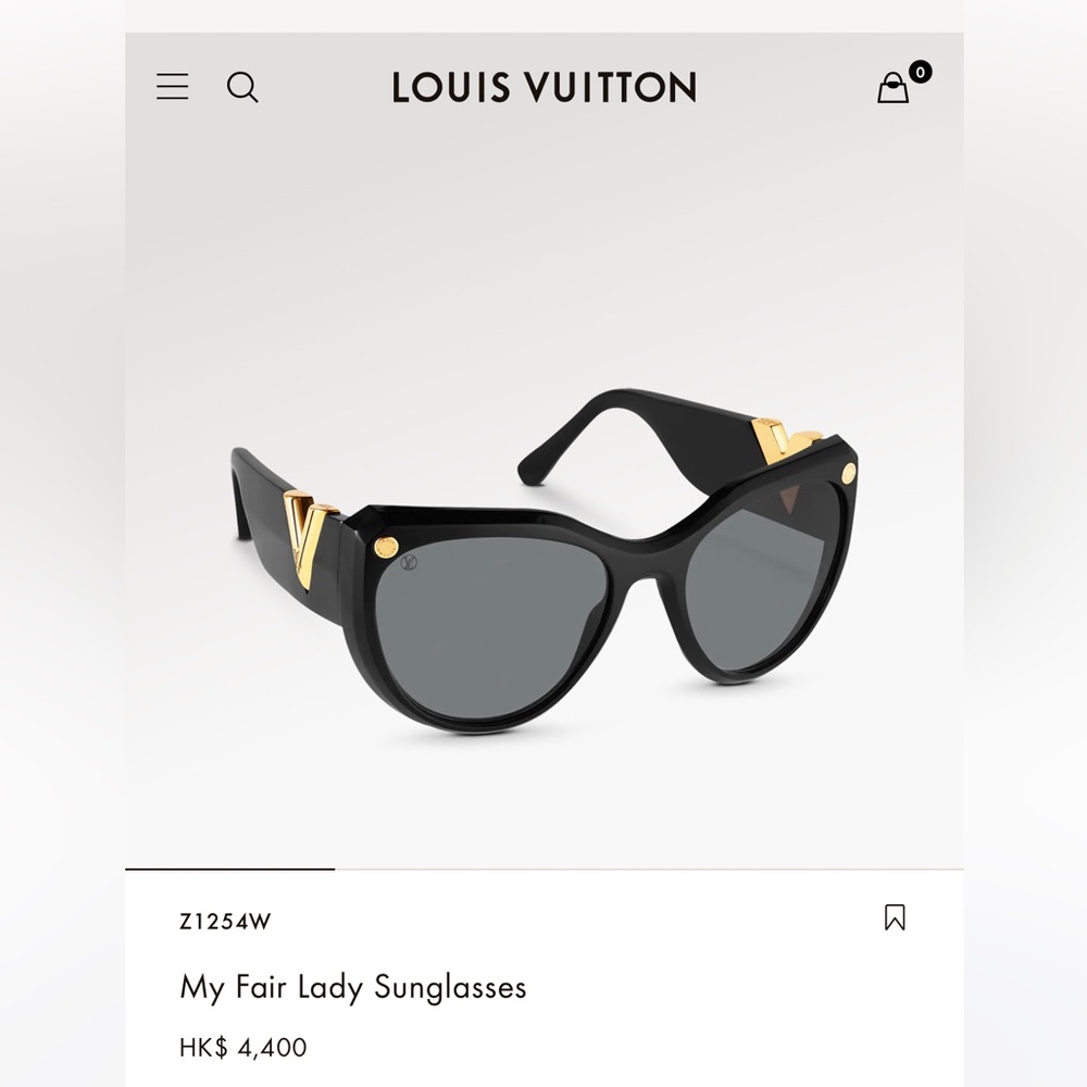 Louis Vuitton my fair lady grey amber E
